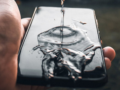 get water out of phone