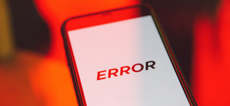 phone error